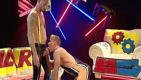 She's going to be a younger in whippedass video