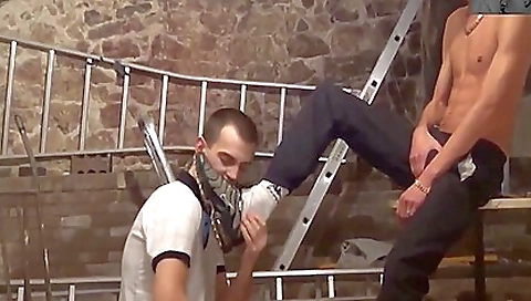 Shaky black cock to cum after fucking