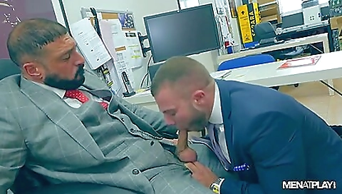 Sexy young blonde swallows cum