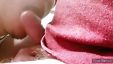 Horny lesbian enjoys pussy licking