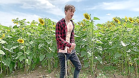 Sexy blonde fucked and facial